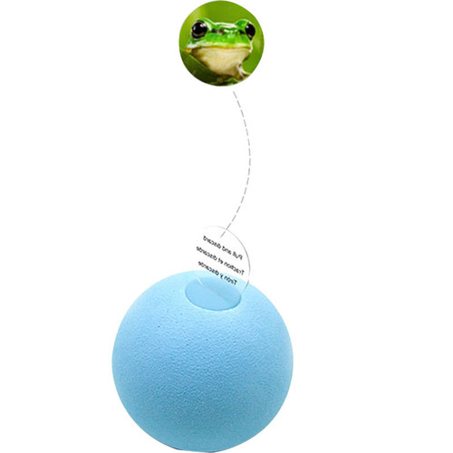 Kitten Gravity Meowing Ball Toy Funny Cat Ball Cat Mint Sound Grinding Teeth Resistant Bite Self-Happiness Relief Boredom Pet Supplies
