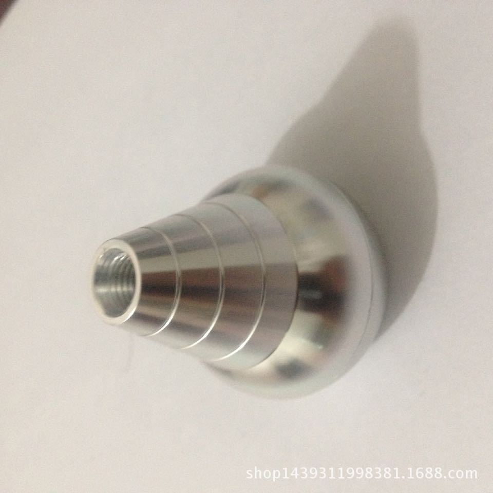 厂家直销LED软管夹子USB射灯铝外壳 镜前射灯配件 数控车床加工