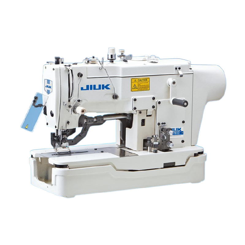 Venta al por mayor JK-781D cabeza plana máquina de ojo de cerradura equipo de accionamiento directo de alta velocidad máquina industrial máquina de coser equipo de costura