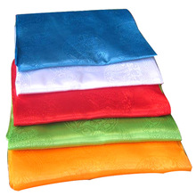 【厂家直销】龙凤提花哈达批发 民族用品礼仪