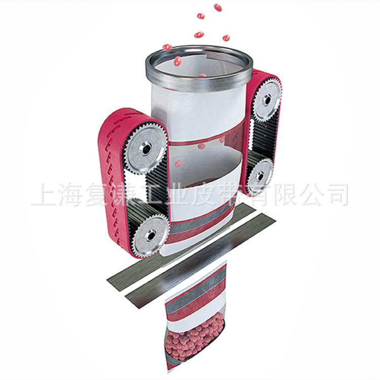 ESBAND平皮带PU Elastik+silicon传动带PU10non-porous ply输送带