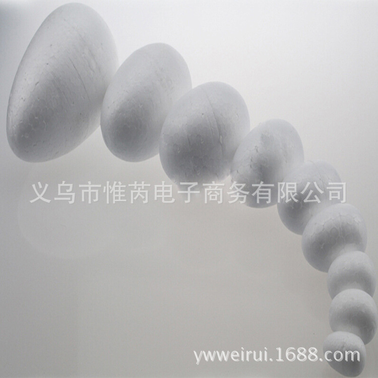 Factory Direct Styrofoam EPS Foam Egg Easter Egg Children's Educational Toys DIY Handmade Materials