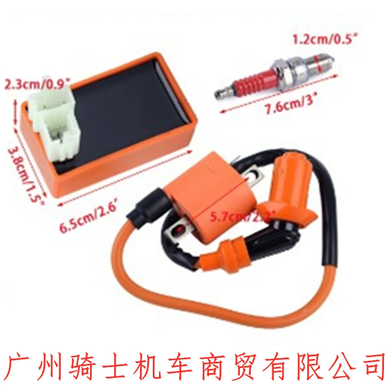 CG125cc/200cc/250cc AC модифицированная катушка зажигания зажигания D8TC свеча зажигания комплект из 3 предметов