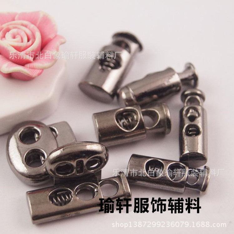 厂商专卖塑料猪鼻扣 长扁弹簧扣 绳扣松紧伸缩扣止绳器 多款供应