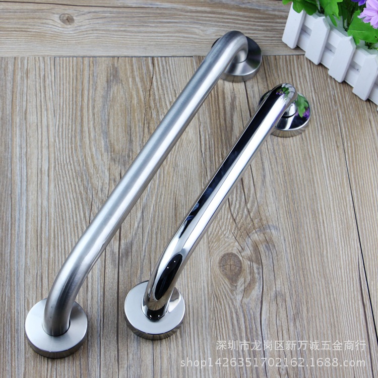 304 Stainless Steel bathroom handrail staircase Elderly people with no obstacles to handle bathroom shower room non -slip hand 4