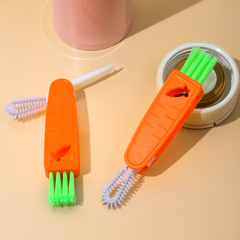 Cleaning brush, carrot cup brush, cup lid brush, groove cleaning brush, cleaning brush, milk bottle brush, thermos gap brush, nipple brush