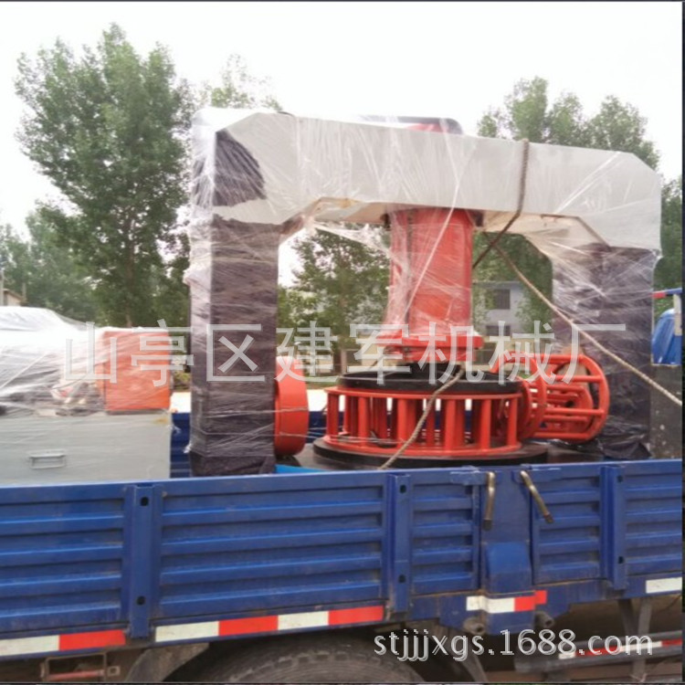 160吨实心叉车轮胎压胎机  框架式液压拆装机