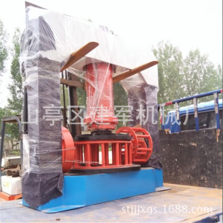 380V实心轮胎压胎机 160吨龙门液压机