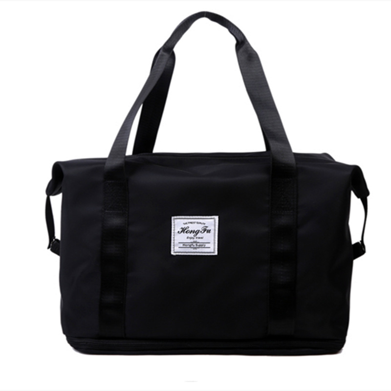 Nueva bolsa de hombro de mano deportiva de separación seca y húmeda, bolsa de fitness de yoga, bolsa de viaje de gran capacidad, bolsa de lona