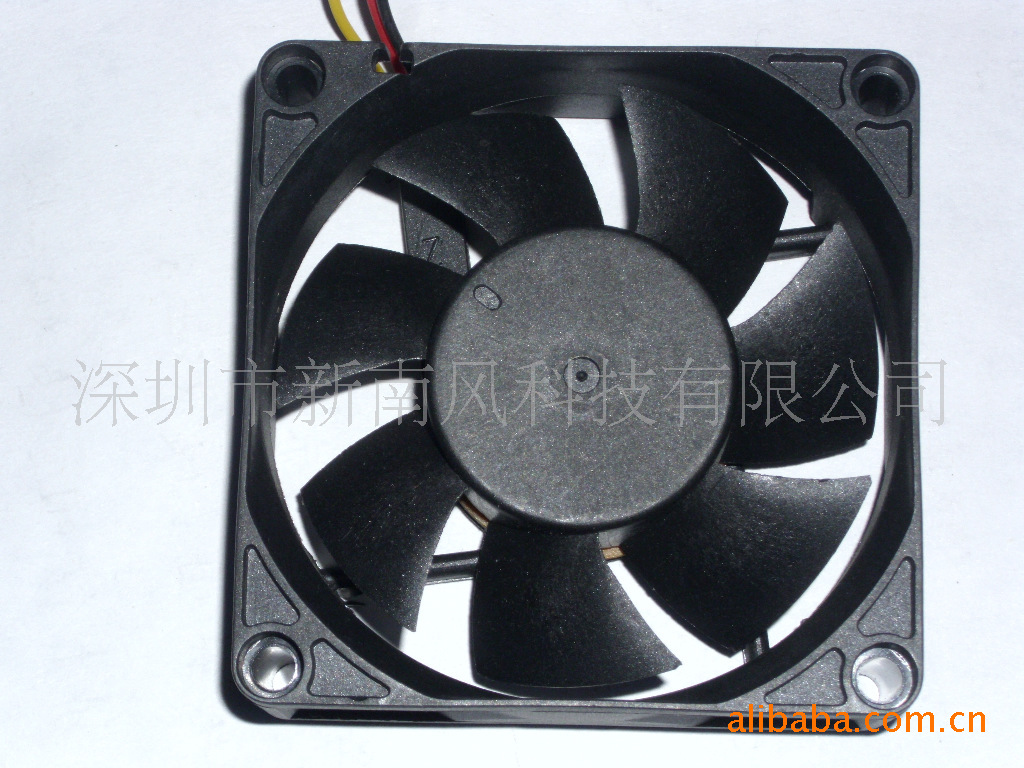 Factory-direct high-quality and low-price 6025 DC 24V fan with lockout and reverse polarity protection, DC brushless, heat dissipation.