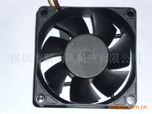 Factory-direct high-quality and low-price 6025 DC 24V fan with lockout and reverse polarity protection, DC brushless, heat dissipation.