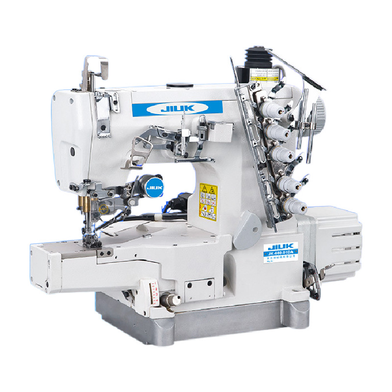 Venta al por mayor JK600 pequeña cabeza cuadrada máquina de coser automática camisola tres-aguja máquina de coser de cinco hilos máquina de coser industrial