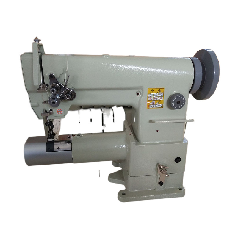 Suministro 4431 jeringa doble alimentación integrada material grueso máquina de coser/máquina de coser industrial