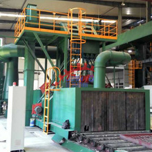 辊道通过式抛丸清理机履带式抛丸清理机小型抛丸清理机钢材抛丸机