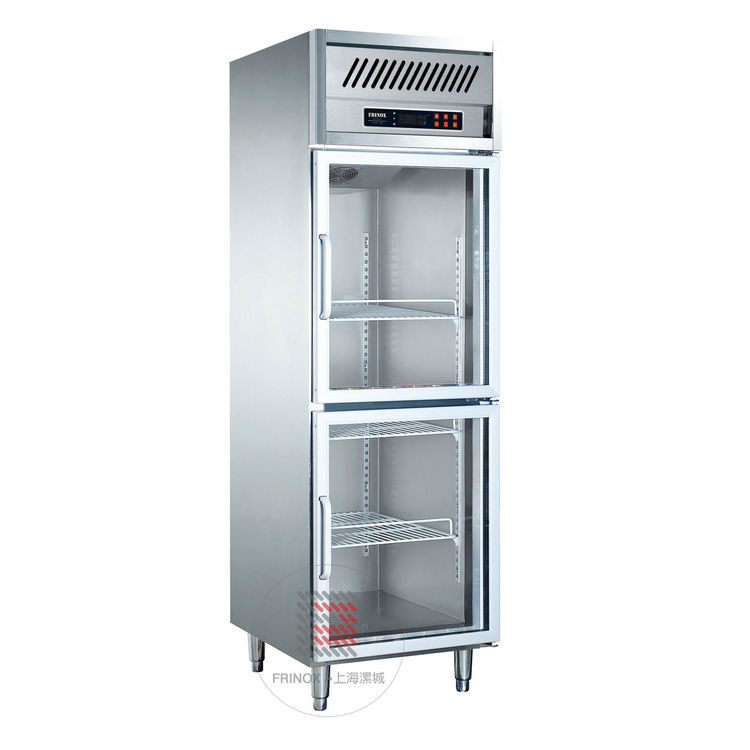 厂家供应KG0.5L2W 双门展示低温冷藏柜冷冻展示柜保鲜柜商用餐饮