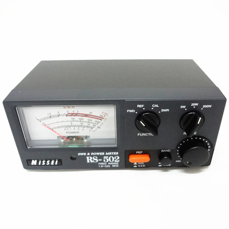 Измеритель стоячих волн Taiwan Nansheng RS-502, измеритель мощности RS502 для тестирования раций, автомобильных и портативных радиостанций, 1.8-525 МГц