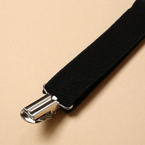 Yinuofang children's dress accessories boys black suspenders children's suspenders choose size according to age