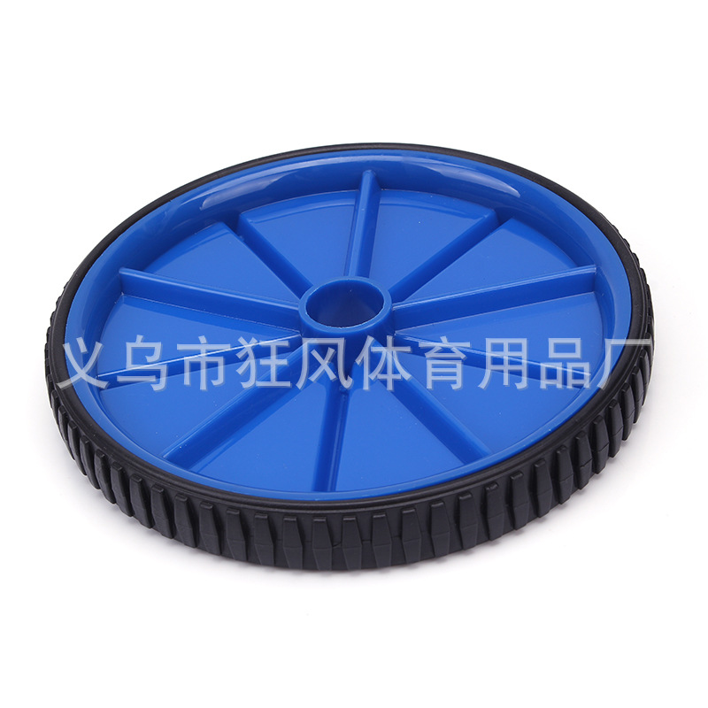 Venta al por mayor rueda abdominal rueda de culturismo rodillo abdominal de dos ruedas que forma adelgazamiento rueda de culturismo rueda de músculo abdominal vientre contrayendo equipo de fitness