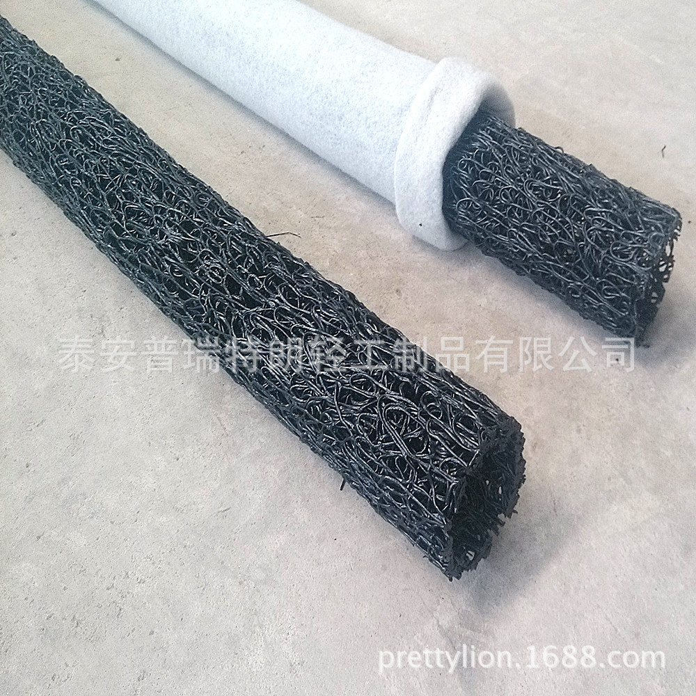 厂价直销渗排水 塑料盲沟 80 渗水盲管  透水盲管 塑料盲沟管