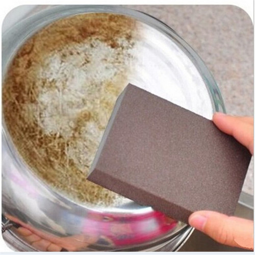 High-density aluminum oxide emery sponge sand block kitchen cleaning, descaling and rust removal sponge emery sponge block