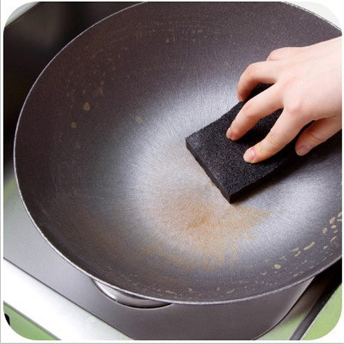 High-density aluminum oxide emery sponge sand block kitchen cleaning, descaling and rust removal sponge emery sponge block