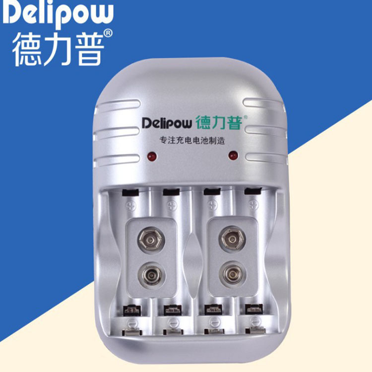 供应德力普5号7号9V三用电池充电器 充电电池充电器电源可充电