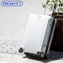 跨境代发日默瓦行李箱保护套PVC全透明适于rimowa保护套一件代发