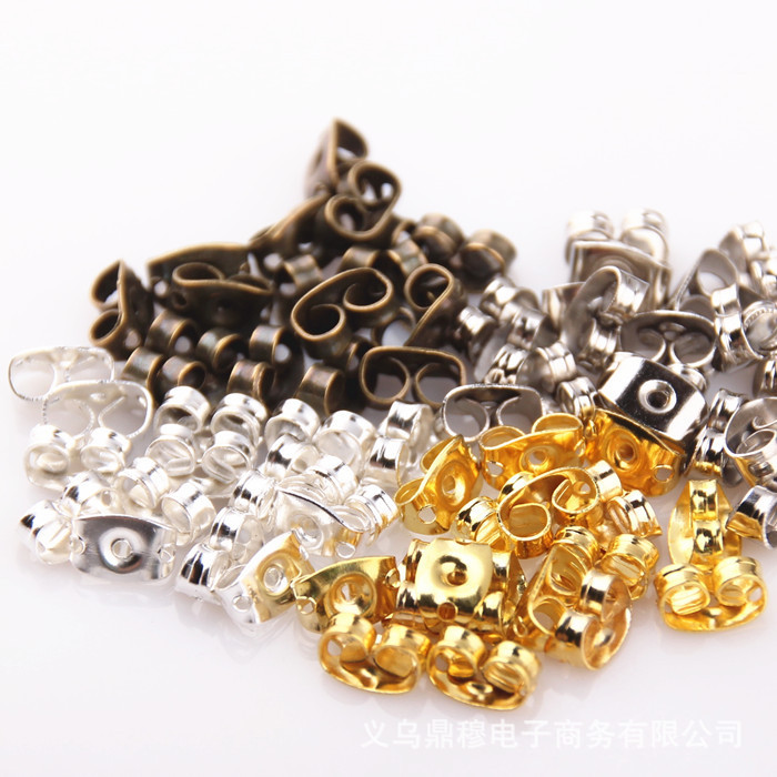 DIY Accessories Material Ear Hook Earrings Earrings Accessories Metal Bow Ear Plug Earplugs
