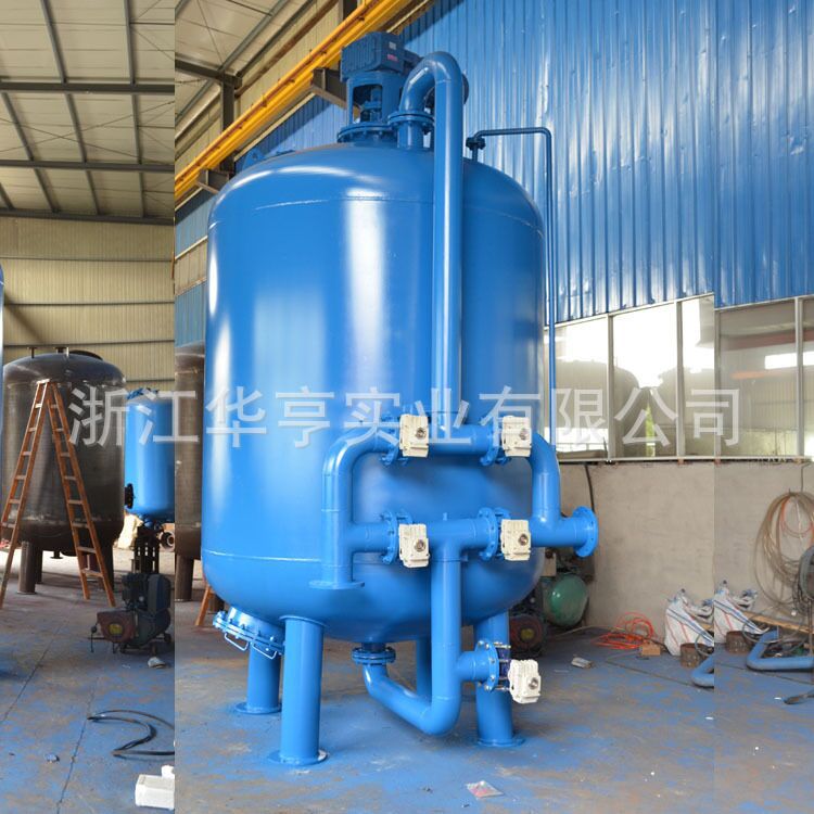 厂家直销  碳钢纤维球过滤器壳体