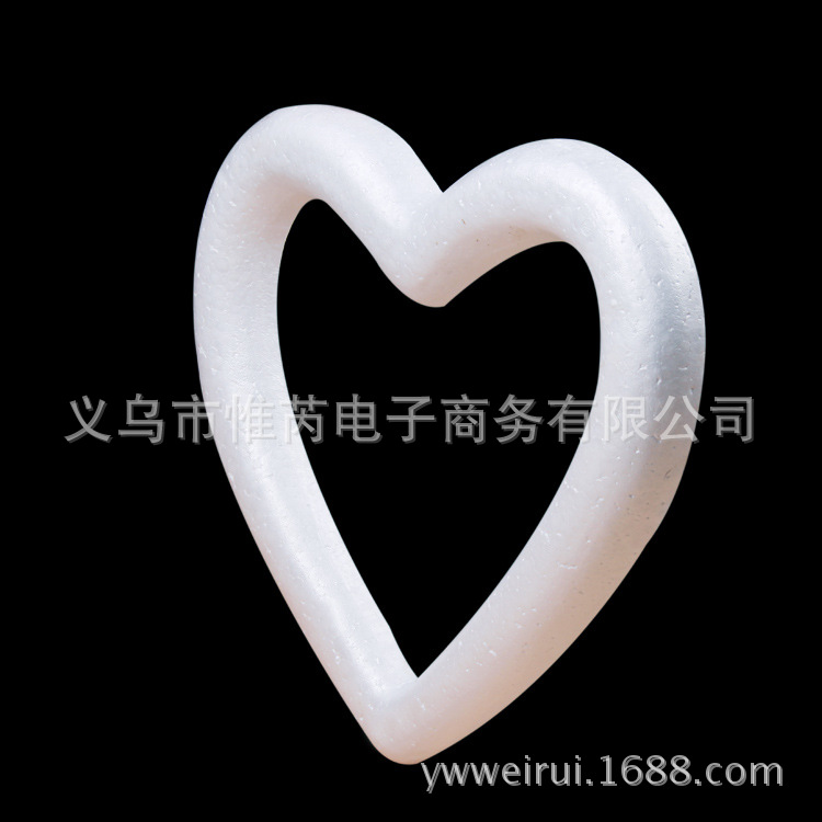 Ventas directas de la fábrica de gran tamaño paulilong espuma melocotón corazón sólido hueco amor boda decoración de jardín de infantes 30-75