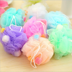 Comfortable sponge bath flowers with a rope washball, soft bath scrub, bath ball, bath supplies