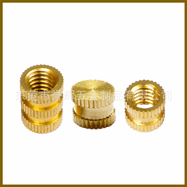 Injection-plastic copper nut m3 rolling copper nuts embedded copper…