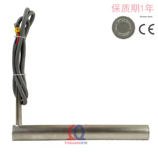 益泉 380V3KW 钛加热器 Φ50450935 不污染药液 工业强酸强碱液体