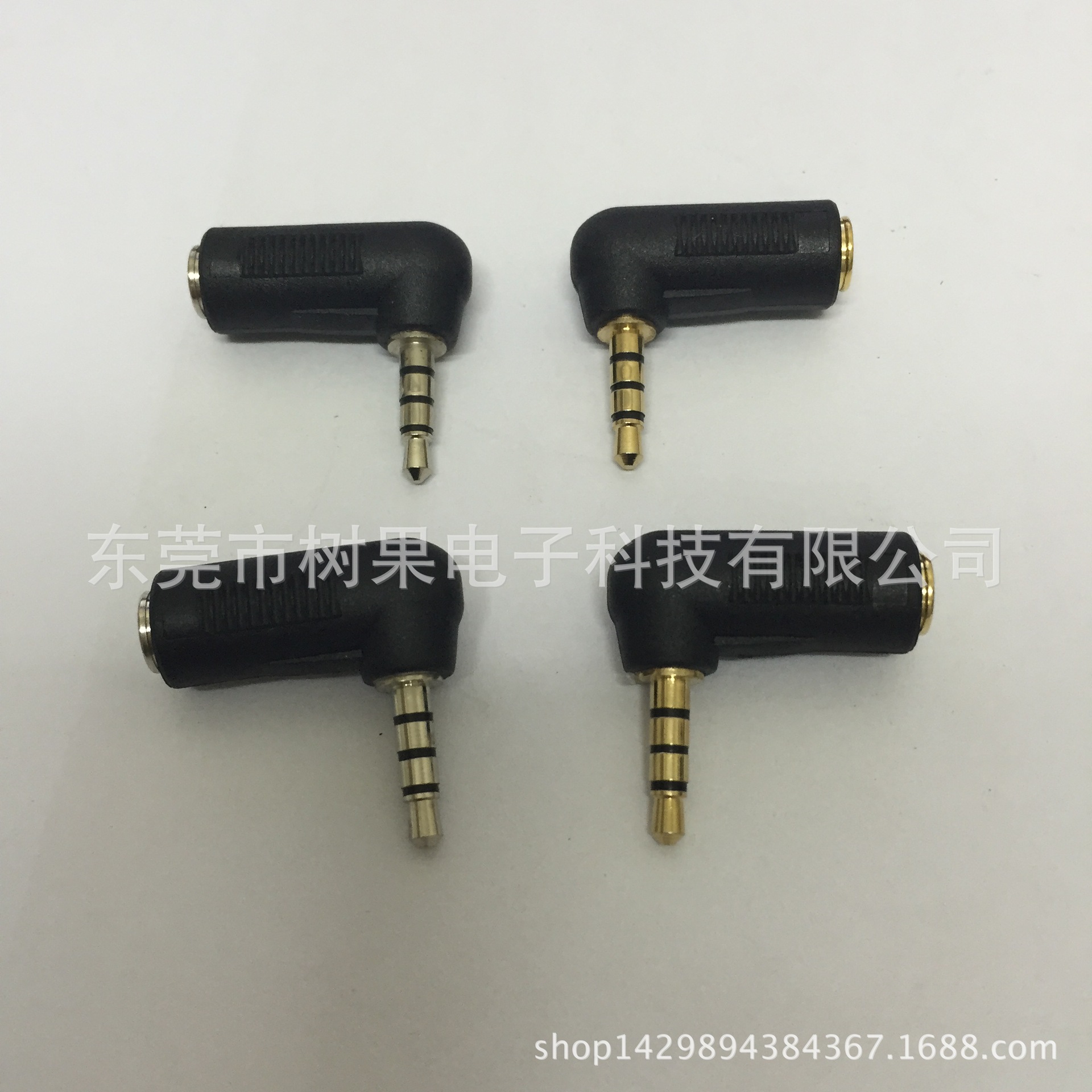 厂家直接供应 3.5四极公转3.5四极母 音频转接头 批发
