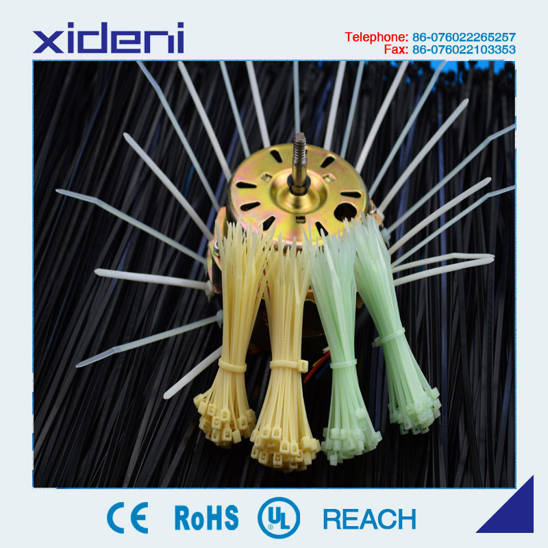 尼龙扎带3*100尼龙扎带可耐160度高温不易断自锁式束线带捆绑带