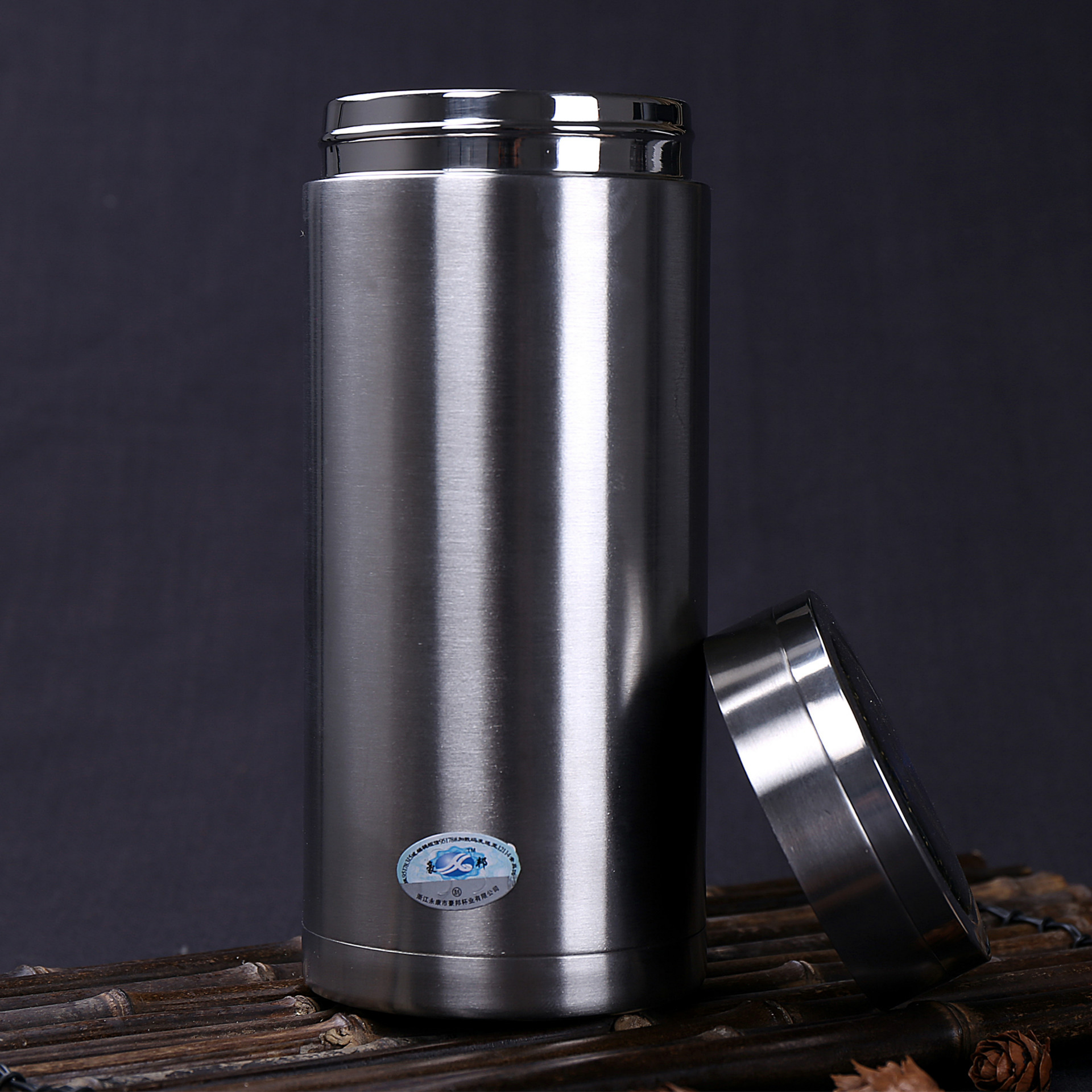 Nuevo creativo termo de acero inoxidable taza actividad empresarial regalo taza de agua al por mayor logotipo grabado termo taza