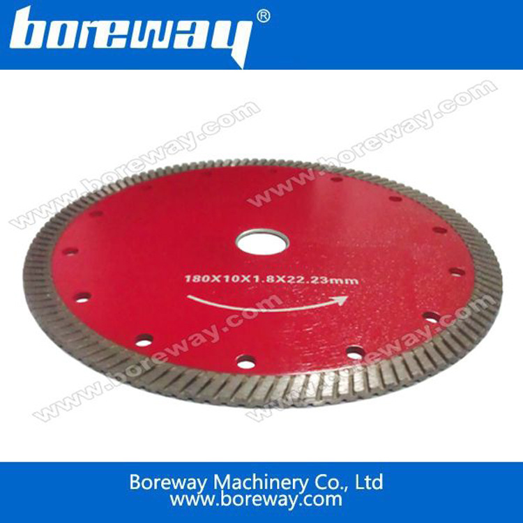 优质125mm180mm金刚石石材波纹切片 干湿两用石材波纹切片