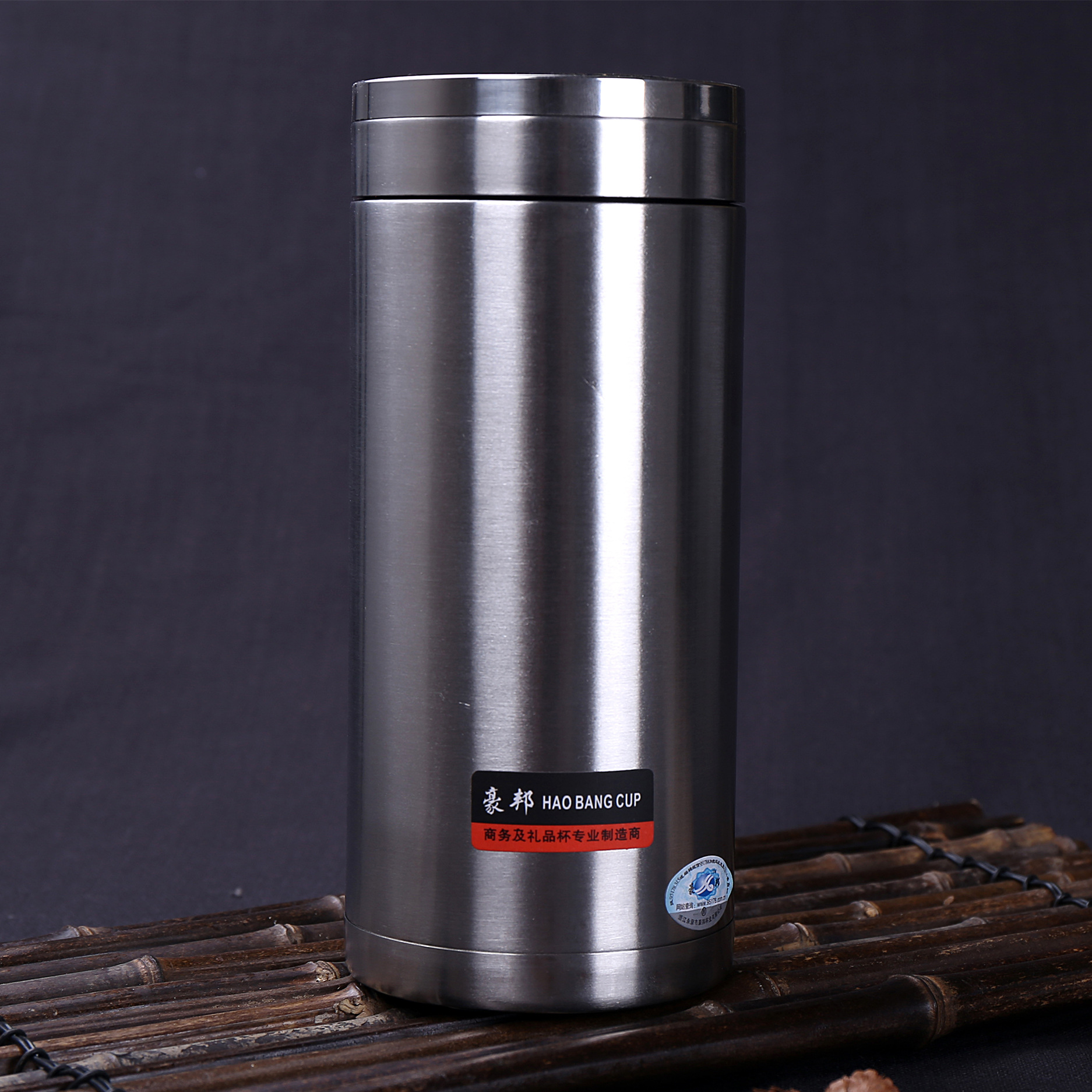 Nuevo creativo termo de acero inoxidable taza actividad empresarial regalo taza de agua al por mayor logotipo grabado termo taza