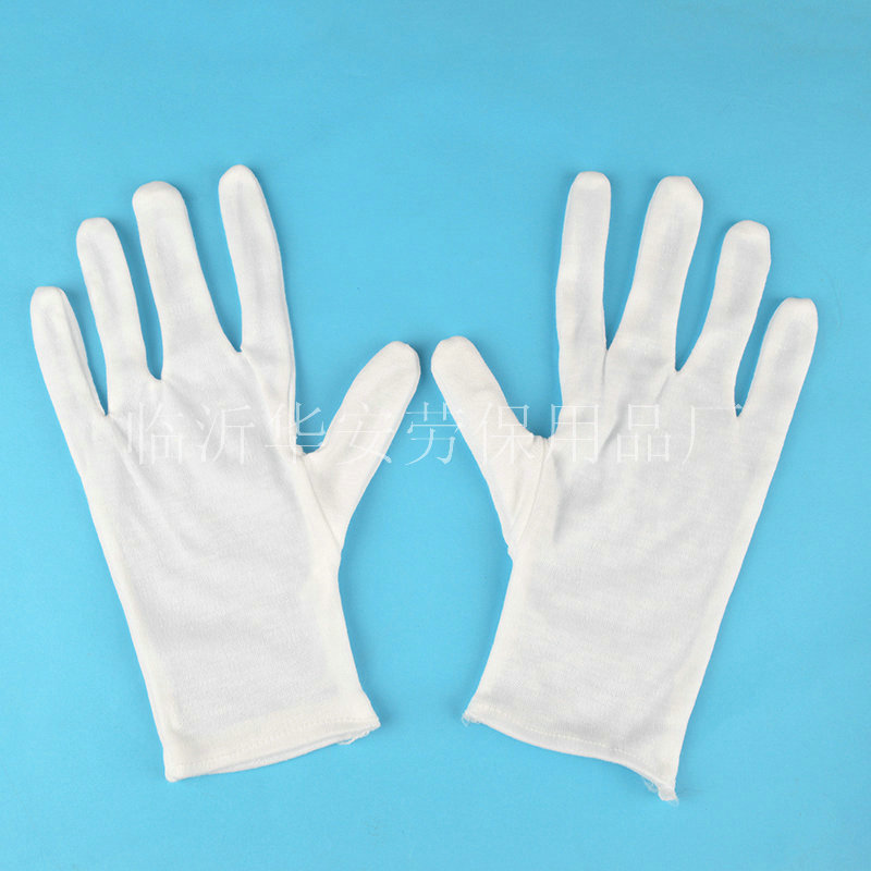 Etiquette gloves work white gloves thin white sun protection cotton…