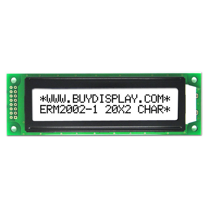 20x2字符模块/可配I2C转接板/直接用于Arduino控制板/白底黑字