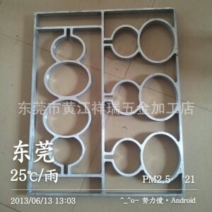 厂家提供铸铝翻砂铸铝门花砂型阳台窗花护栏铸铝花加工铸造生产铸