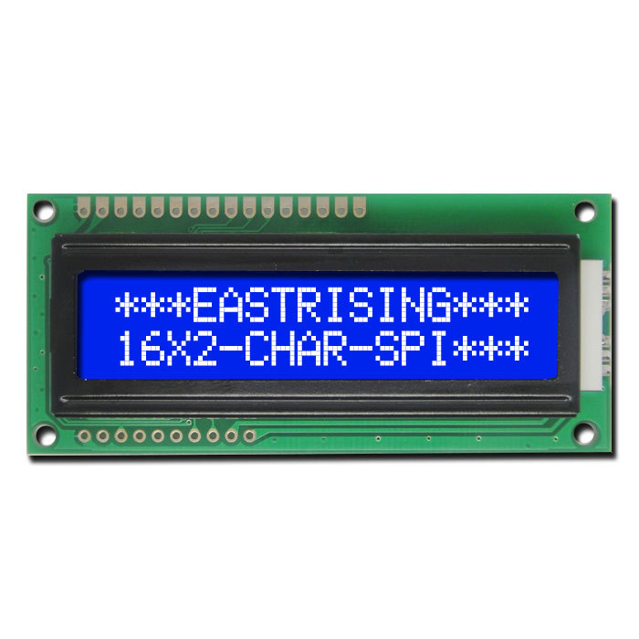 LCD1602/16x2单色字符型LCD液晶显示模块/模组/蓝底白字/串口