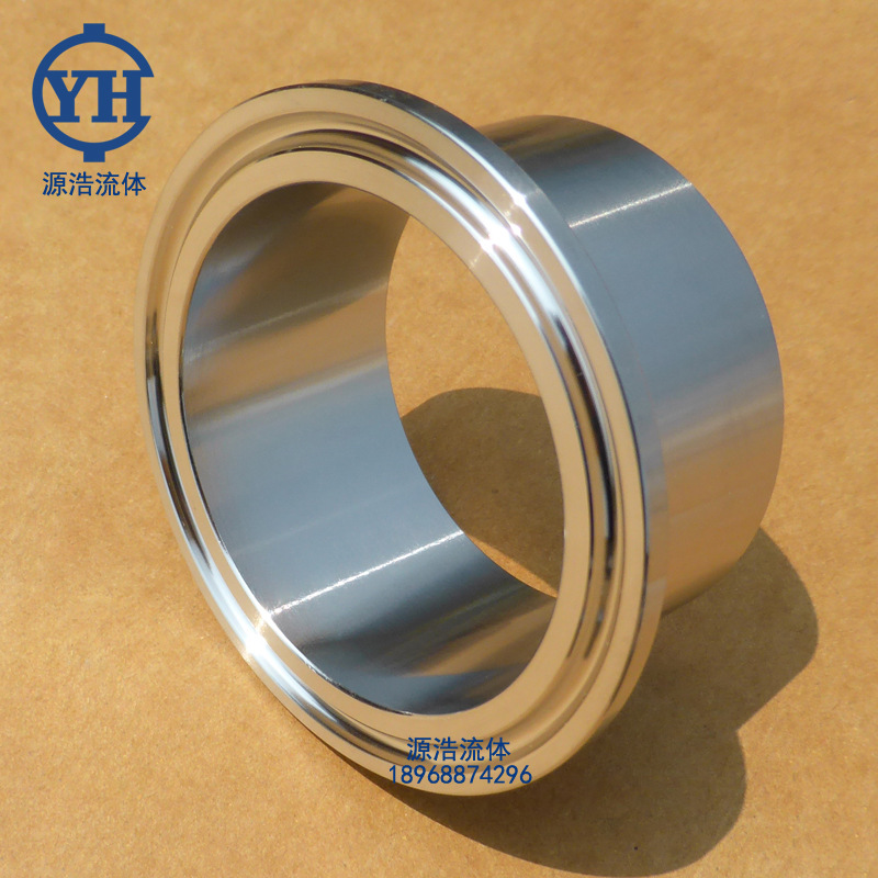 不锈钢快装接头 长度12.7mm  21.5mm  28.6mm  卫生级卡盘焊接头