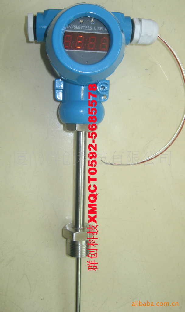供应QCT带LCD液晶显示的一体化温度变送器 防爆数显温度变送器