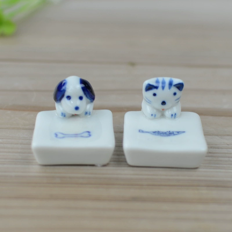 Керамические изделия Zakka японский стиль продукты котёнок рыбный диск щенок кость палочки для пищи чоппинги 3001