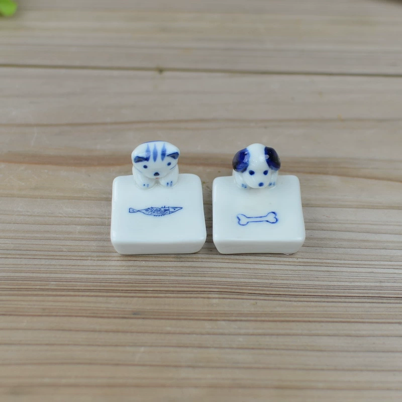 Керамические изделия Zakka японский стиль продукты котёнок рыбный диск щенок кость палочки для пищи чоппинги 3001