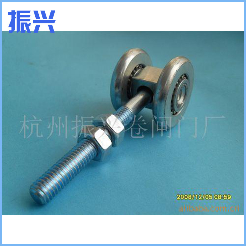 批发销售 平移门配件起重单滑轮 H3铁吊轮滚轮