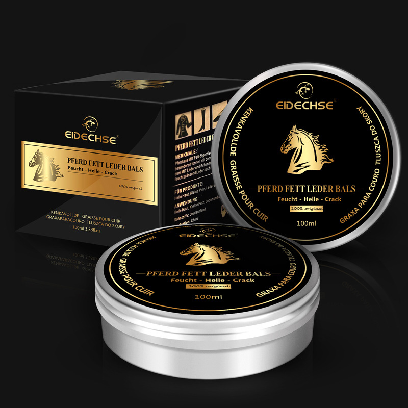 Eidechse马油皮革脂绵羊油鞋油皮衣上光油皮沙发滋养汽车座椅保养