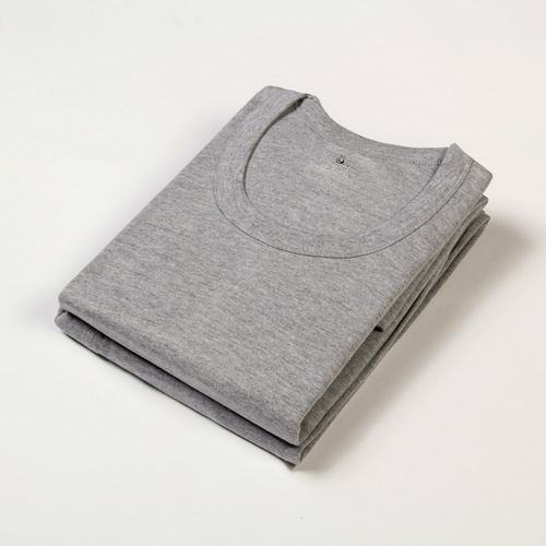  Autumn and Winter Thick Cotton Autumn Clothes and Autumn Pants Sets for Men, Middle-aged and Elderly Women, Bottom Line and Bottom Line Trousers Wholesale