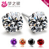 Fashionable hypoallergenic high-end earrings, silver 925 sample, Korean style, European style, wholesale